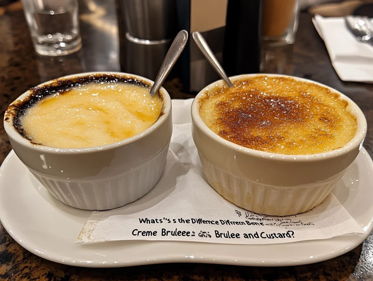 A smooth and silky vanilla custard served in a bowl, garnished with fresh berries and a sprinkle of nutmeg