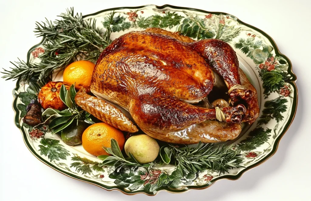  Smoked turkey breast in a smoker with steam, demonstrating techniques to prevent drying and maintain juiciness.