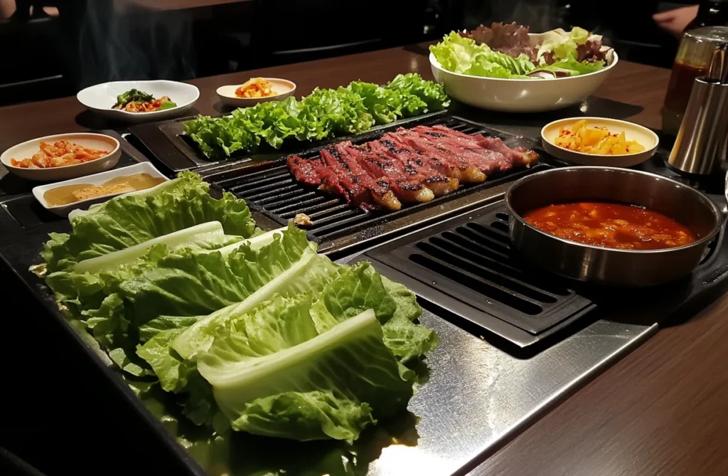 Korean BBQ table setting with kalbi and bulgogi: Is the marinade the same?